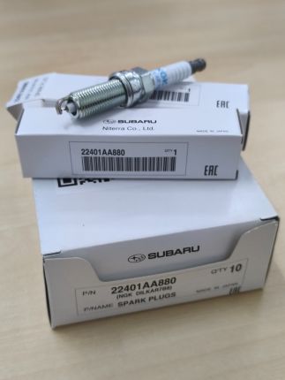 SUBARU Genuine Spark Plug - DILKAR7B-8 22401-AA880 (4-Pcs Set) - XV GT / Forester SK7
