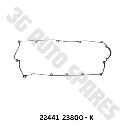 Valve Cover Gasket (12Hole) For Hyundai Matrix 1.8cc &amp; Elantra XD 2004 &amp; Coupe 2007 &amp; Tucson JM 2004 &amp; Kia Citra &amp; Sportage KM 2005 (Partsmall)
