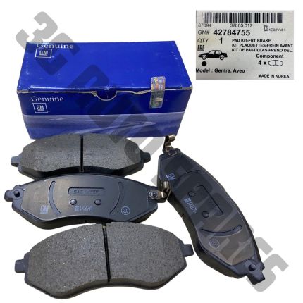 Disc Brake Pad Front (Set) For Chevrolet Aveo 1.5 And 1.4cc (Original)