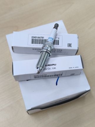 SUBARU Genuine Spark Plug SILZKAR7B-11 - 22401-AA781 (4-Pcs Set) - XV GP / Forester SJ5