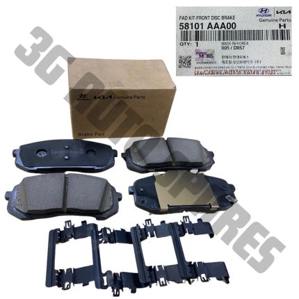 Disc Brake Pad Front And Rear (Set) For Hyundai Elantra CN7 Model (Original)