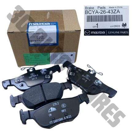 Disc Brake Pad Rear (Set) For Mazda 3 BP Skyactiv And Mazda CX-30 Model (Original)