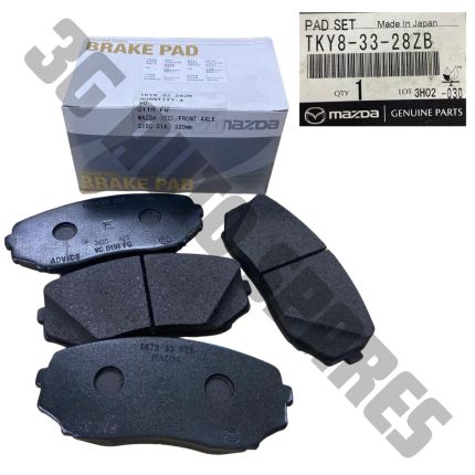 Disc Brake Pad Front And Rear (Set) For Mazda CX-8 And Mazda CX-9 TC25 Model (Original)